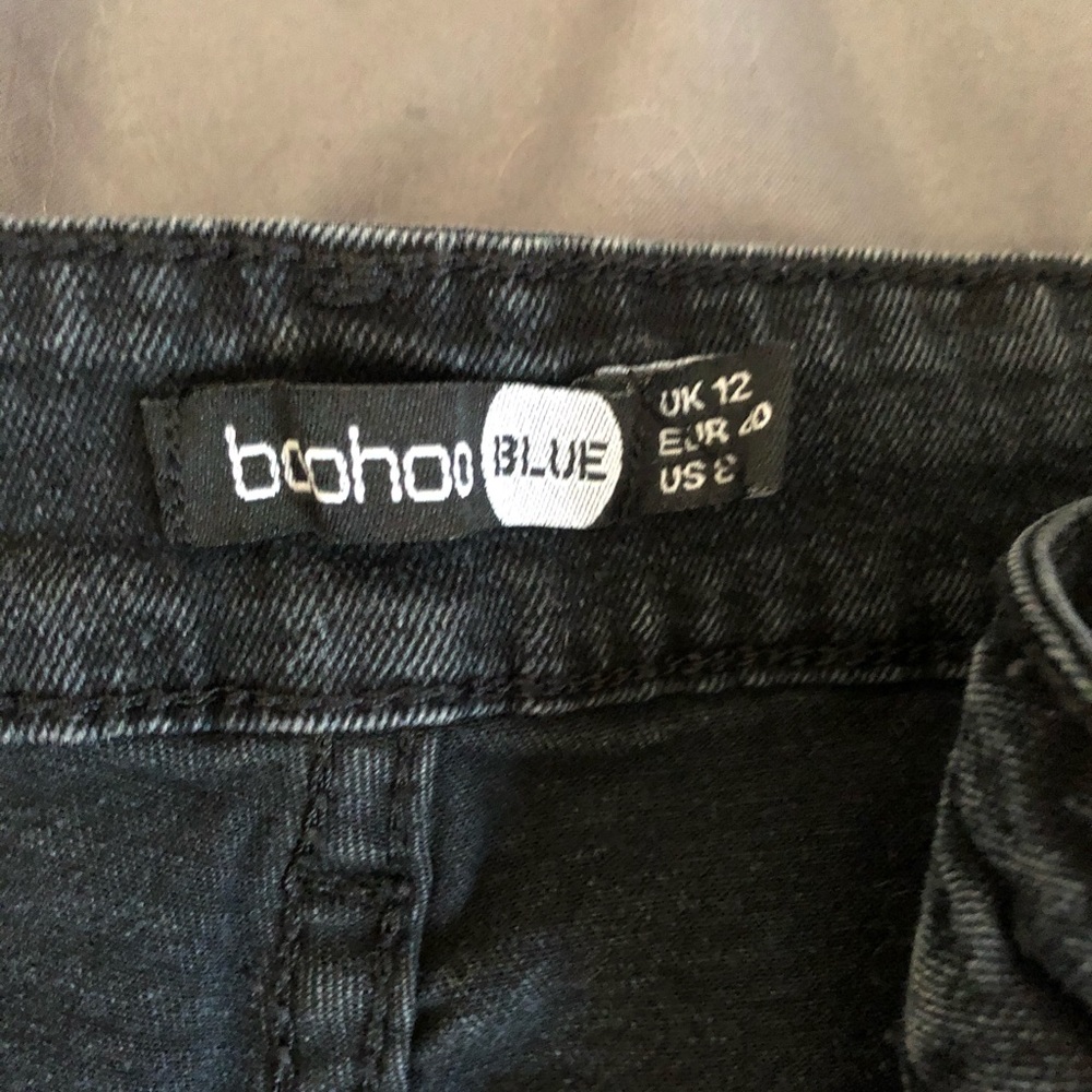 High waisted ripped knee skinny Jean - Picture 5 of 9